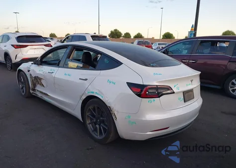 2021 Tesla Model 3 Standard Range Plus Rear-Wheel Drive from USA, damaged, VIN 5YJ3E1EA3MF981891